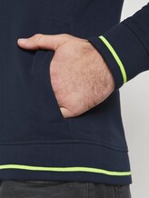 Sweatjacke mit Stehkragen - Männer - Sky Captain Blue Sweatjacke mit Stehkragen - Männer - Sky Captain Blue - 10 - TOM TAILOR