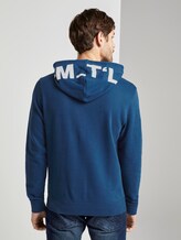 Bedrukte Hoodie - Männer - after dark blue Bedrukte Hoodie - Männer - after dark blue - 2 - TOM TAILOR