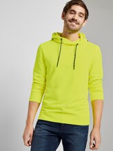 Hoodie mit Print - Männer - bright neon yellow Hoodie mit Print - Männer - bright neon yellow - 5 - TOM TAILOR