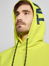 Hoodie mit Print - Männer - bright neon yellow Hoodie mit Print - Männer - bright neon yellow - 9 - TOM TAILOR