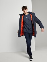 Printed sweatshirt - Men - Sky Captain Blue Non-Solid Printed sweatshirt - Men - Sky Captain Blue Non-Solid - 3 - TOM TAILOR Denim