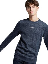 Printed sweatshirt - Men - Sky Captain Blue Non-Solid Printed sweatshirt - Men - Sky Captain Blue Non-Solid - 5 - TOM TAILOR Denim
