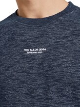 Printed sweatshirt - Men - Sky Captain Blue Non-Solid Printed sweatshirt - Men - Sky Captain Blue Non-Solid - 9 - TOM TAILOR Denim