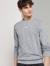 Sweatshirt mit Print - Männer - Light Stone Grey Melange Sweatshirt mit Print - Männer - Light Stone Grey Melange - 5 - TOM TAILOR Denim