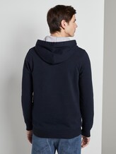 hoodie met print op de mouw - Mannen - Sky Captain Blue hoodie met print op de mouw - Mannen - Sky Captain Blue - 2 - TOM TAILOR Denim