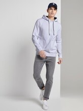 Hoodie with print on the sleeve - Men - White Hoodie with print on the sleeve - Men - White - 3 - TOM TAILOR Denim