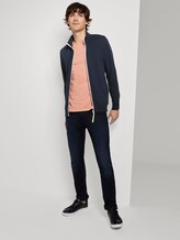 Sweatjacke mit Stehkragen - Männer - Sky Captain Blue Sweatjacke mit Stehkragen - Männer - Sky Captain Blue - 3 - TOM TAILOR Denim