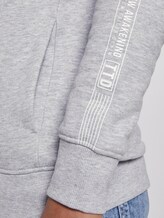 sweat jas met hoodie - Mannen - Light Stone Grey Melange sweat jas met hoodie - Mannen - Light Stone Grey Melange - 9 - TOM TAILOR Denim