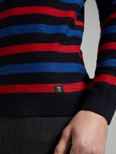 Gestreifter Strickpullover - Männer - navy multicolored stripe Gestreifter Strickpullover - Männer - navy multicolored stripe - 10 - TOM TAILOR Denim