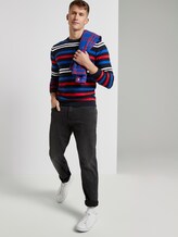 Gestreifter Strickpullover - Männer - navy multicolored stripe Gestreifter Strickpullover - Männer - navy multicolored stripe - 3 - TOM TAILOR Denim
