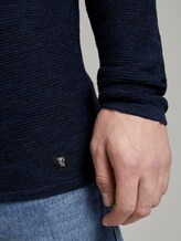 Strukturierter Strickpullover - Männer - navy shadow melange Strukturierter Strickpullover - Männer - navy shadow melange - 10 - TOM TAILOR Denim