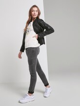 T-shirt mit Blumen-Print - Frauen - Whisper White T-shirt mit Blumen-Print - Frauen - Whisper White - 3 - TOM TAILOR
