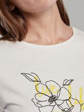 T-shirt mit Blumen-Print - Frauen - Whisper White T-shirt mit Blumen-Print - Frauen - Whisper White - 9 - TOM TAILOR