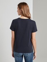 T-shirt mit Blumen-Print - Frauen - Sky Captain Blue T-shirt mit Blumen-Print - Frauen - Sky Captain Blue - 2 - TOM TAILOR