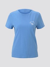T-shirt mit Blumen-Print - Frauen - sea blue T-shirt mit Blumen-Print - Frauen - sea blue - 7 - TOM TAILOR