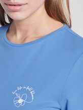 T-shirt mit Blumen-Print - Frauen - sea blue T-shirt mit Blumen-Print - Frauen - sea blue - 9 - TOM TAILOR