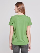 T-shirt mit Blumen-Print - Frauen - sundried turf green T-shirt mit Blumen-Print - Frauen - sundried turf green - 2 - TOM TAILOR
