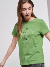 T-shirt mit Blumen-Print - Frauen - sundried turf green T-shirt mit Blumen-Print - Frauen - sundried turf green - 5 - TOM TAILOR