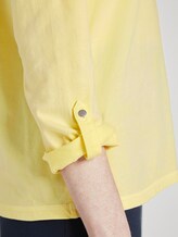 7/8 Arm Shirt mit Henley-Ausschnitt - Frauen - jasmine yellow 7/8 Arm Shirt mit Henley-Ausschnitt - Frauen - jasmine yellow - 9 - TOM TAILOR