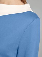 3/4 Arm Shirt im Colorblocking-Look - Frauen - sea blue 3/4 Arm Shirt im Colorblocking-Look - Frauen - sea blue - 9 - TOM TAILOR