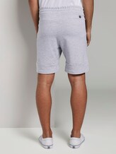 Sweatshorts mit Kordelbund - Männer - Light Stone Grey Melange Sweatshorts mit Kordelbund - Männer - Light Stone Grey Melange - 2 - TOM TAILOR Denim