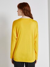 Langarmshirt mit Cut-Outs - Frauen - jasmine yellow Langarmshirt mit Cut-Outs - Frauen - jasmine yellow - 2 - TOM TAILOR