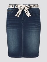 Denim rok met riem tot knoop - Vrouwen - dark stone wash denim Denim rok met riem tot knoop - Vrouwen - dark stone wash denim - 7 - TOM TAILOR