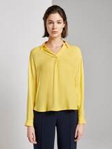 Bluse mit V-Ausschnitt - Frauen - jasmine yellow Bluse mit V-Ausschnitt - Frauen - jasmine yellow - 1 - TOM TAILOR