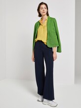 Bluse mit V-Ausschnitt - Frauen - jasmine yellow Bluse mit V-Ausschnitt - Frauen - jasmine yellow - 3 - TOM TAILOR