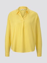 Bluse mit V-Ausschnitt - Frauen - jasmine yellow Bluse mit V-Ausschnitt - Frauen - jasmine yellow - 7 - TOM TAILOR