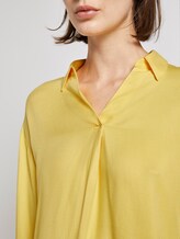 Bluse mit V-Ausschnitt - Frauen - jasmine yellow Bluse mit V-Ausschnitt - Frauen - jasmine yellow - 9 - TOM TAILOR