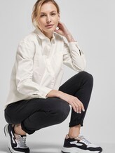 Oversized Bluse aus Twill - Frauen - Whisper White Oversized Bluse aus Twill - Frauen - Whisper White - 5 - TOM TAILOR