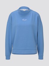 Sweatshirt met opstaande kraag - Vrouwen - sea blue Sweatshirt met opstaande kraag - Vrouwen - sea blue - 7 - TOM TAILOR