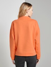 Sweatshirt mit Stehkragen - Frauen - fruity melon orange Sweatshirt mit Stehkragen - Frauen - fruity melon orange - 2 - TOM TAILOR