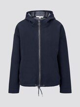 Sweatjacke mit Kordelzug - Frauen - Sky Captain Blue Sweatjacke mit Kordelzug - Frauen - Sky Captain Blue - 7 - TOM TAILOR