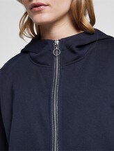 Sweatjacke mit Kordelzug - Frauen - Sky Captain Blue Sweatjacke mit Kordelzug - Frauen - Sky Captain Blue - 9 - TOM TAILOR