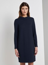 Jurk met structuur en coltrui - Vrouwen - Sky Captain Blue Jurk met structuur en coltrui - Vrouwen - Sky Captain Blue - 1 - TOM TAILOR