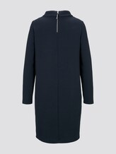 Jurk met structuur en coltrui - Vrouwen - Sky Captain Blue Jurk met structuur en coltrui - Vrouwen - Sky Captain Blue - 8 - TOM TAILOR