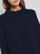 Jurk met structuur en coltrui - Vrouwen - Sky Captain Blue Jurk met structuur en coltrui - Vrouwen - Sky Captain Blue - 9 - TOM TAILOR