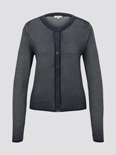 strukturierter Cardigan - Frauen - Sky Captain Blue strukturierter Cardigan - Frauen - Sky Captain Blue - 7 - TOM TAILOR