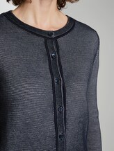 strukturierter Cardigan - Frauen - Sky Captain Blue strukturierter Cardigan - Frauen - Sky Captain Blue - 9 - TOM TAILOR