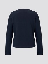 Strukturierter Blazer - Frauen - Sky Captain Blue Strukturierter Blazer - Frauen - Sky Captain Blue - 8 - TOM TAILOR