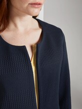 Strukturierter Blazer - Frauen - Sky Captain Blue Strukturierter Blazer - Frauen - Sky Captain Blue - 9 - TOM TAILOR