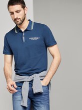 Sportief poloshirt met print - Männer - after dark blue Sportief poloshirt met print - Männer - after dark blue - 5 - TOM TAILOR