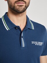 Sportief poloshirt met print - Männer - after dark blue Sportief poloshirt met print - Männer - after dark blue - 9 - TOM TAILOR