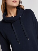 Lockeres Sweatshirt mit Rollkragen - Frauen - Sky Captain Blue Lockeres Sweatshirt mit Rollkragen - Frauen - Sky Captain Blue - 9 - TOM TAILOR
