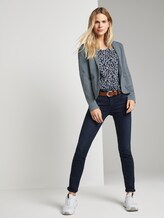 Blusenshirt mit Print - Frauen - navy flowery design Blusenshirt mit Print - Frauen - navy flowery design - 3 - TOM TAILOR