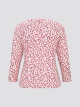 Blusenshirt mit Print - Frauen - pink flowery design Blusenshirt mit Print - Frauen - pink flowery design - 8 - TOM TAILOR