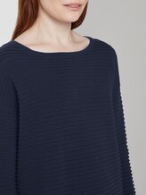 Strukturierter Pullover - Frauen - Sky Captain Blue Strukturierter Pullover - Frauen - Sky Captain Blue - 9 - TOM TAILOR