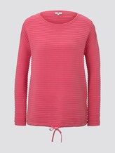 Strukturierter Pullover - Frauen - charming pink Strukturierter Pullover - Frauen - charming pink - 7 - TOM TAILOR